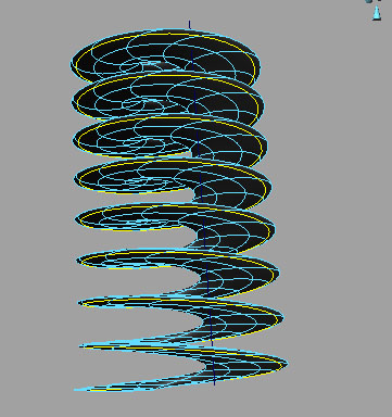 Maya教程-另螺旋線(xiàn)的方法~